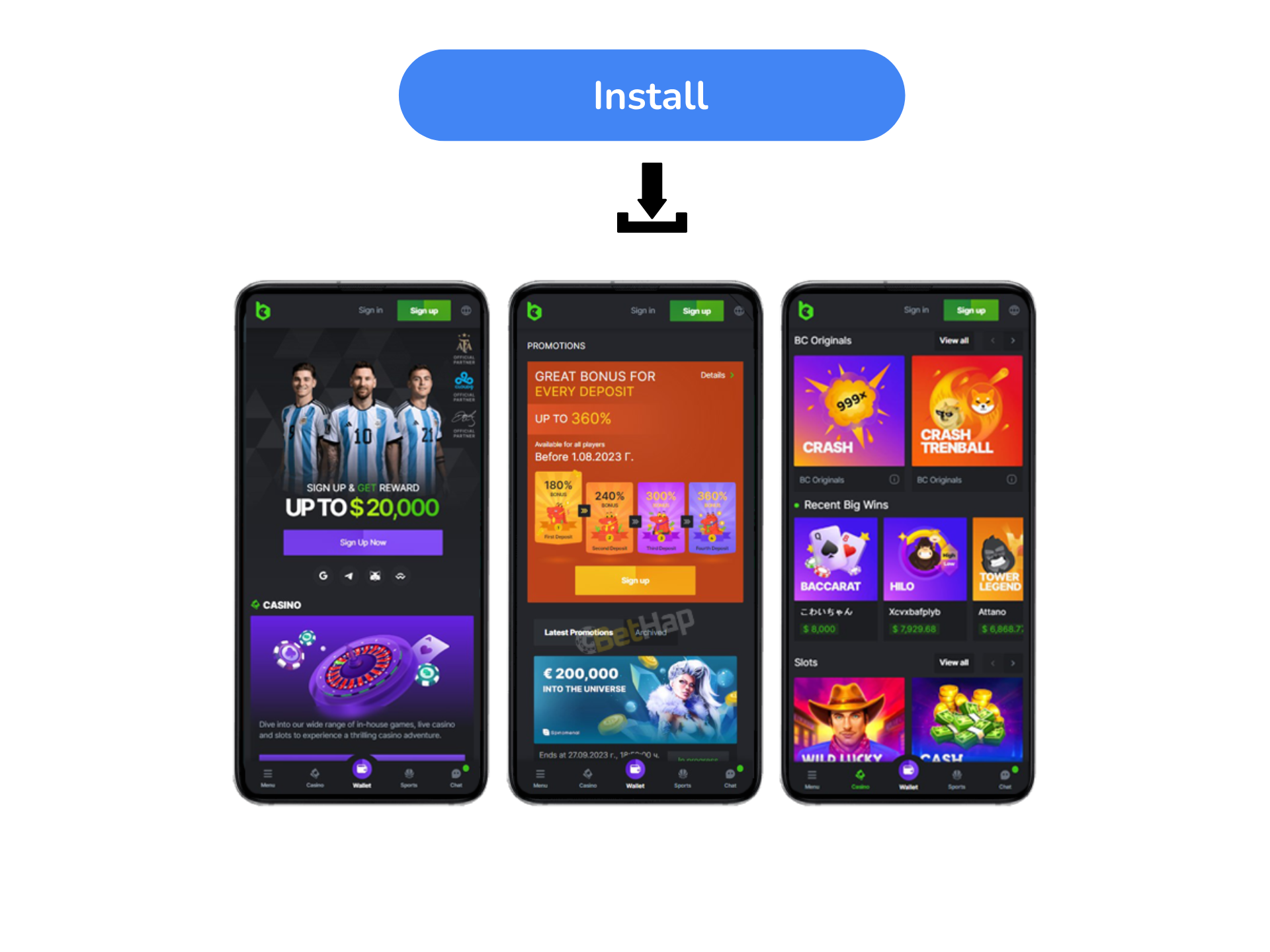 Download BC.GAME Android App: Uninterrupted Gaming Fun!