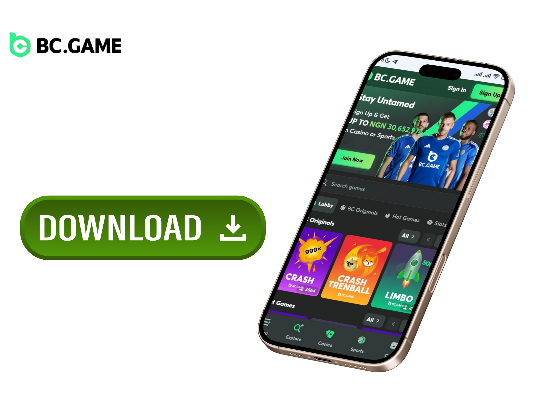 Seamless Gaming Experience: Download BC.GAME Now